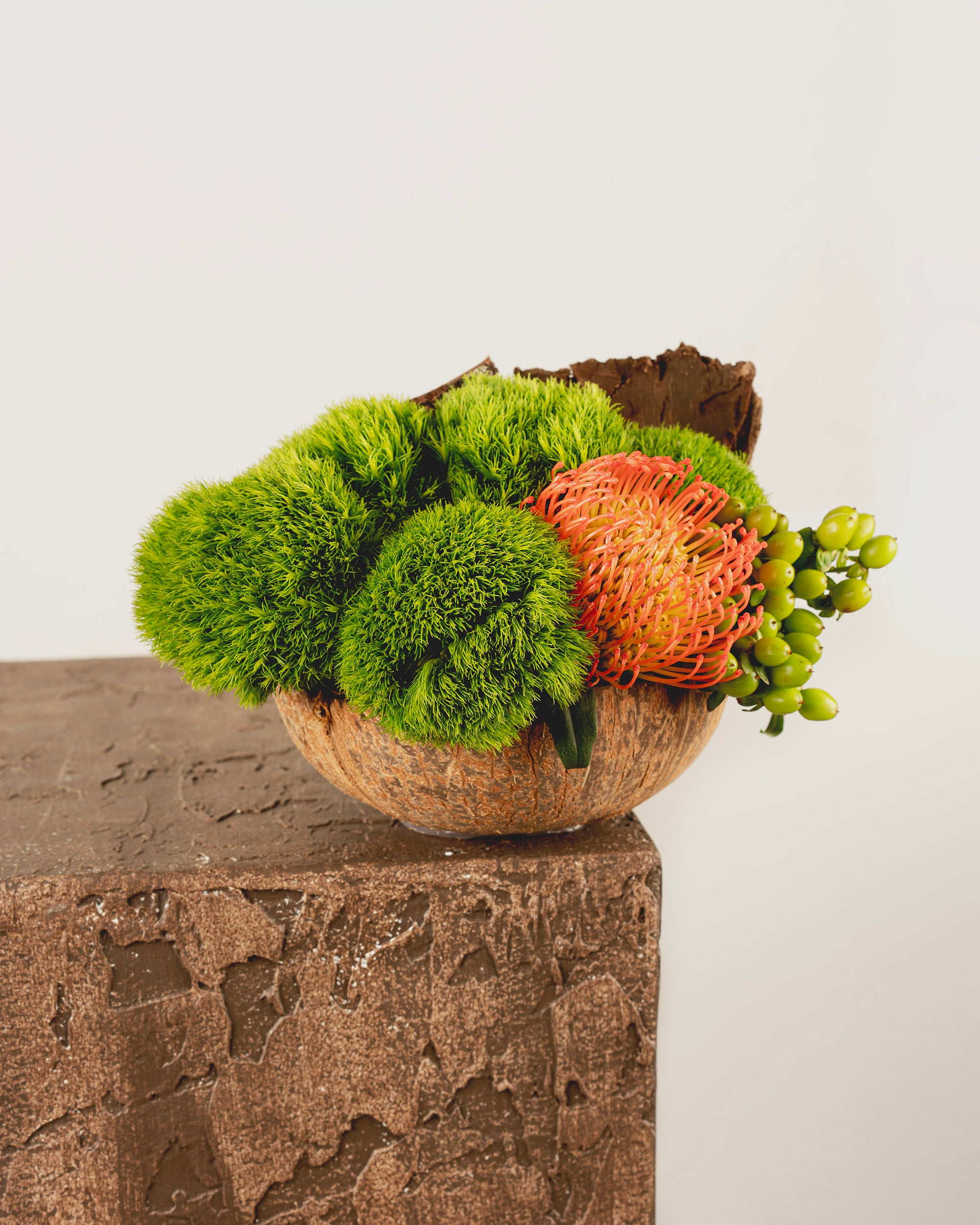 GREEN TRICK IN COCONUT