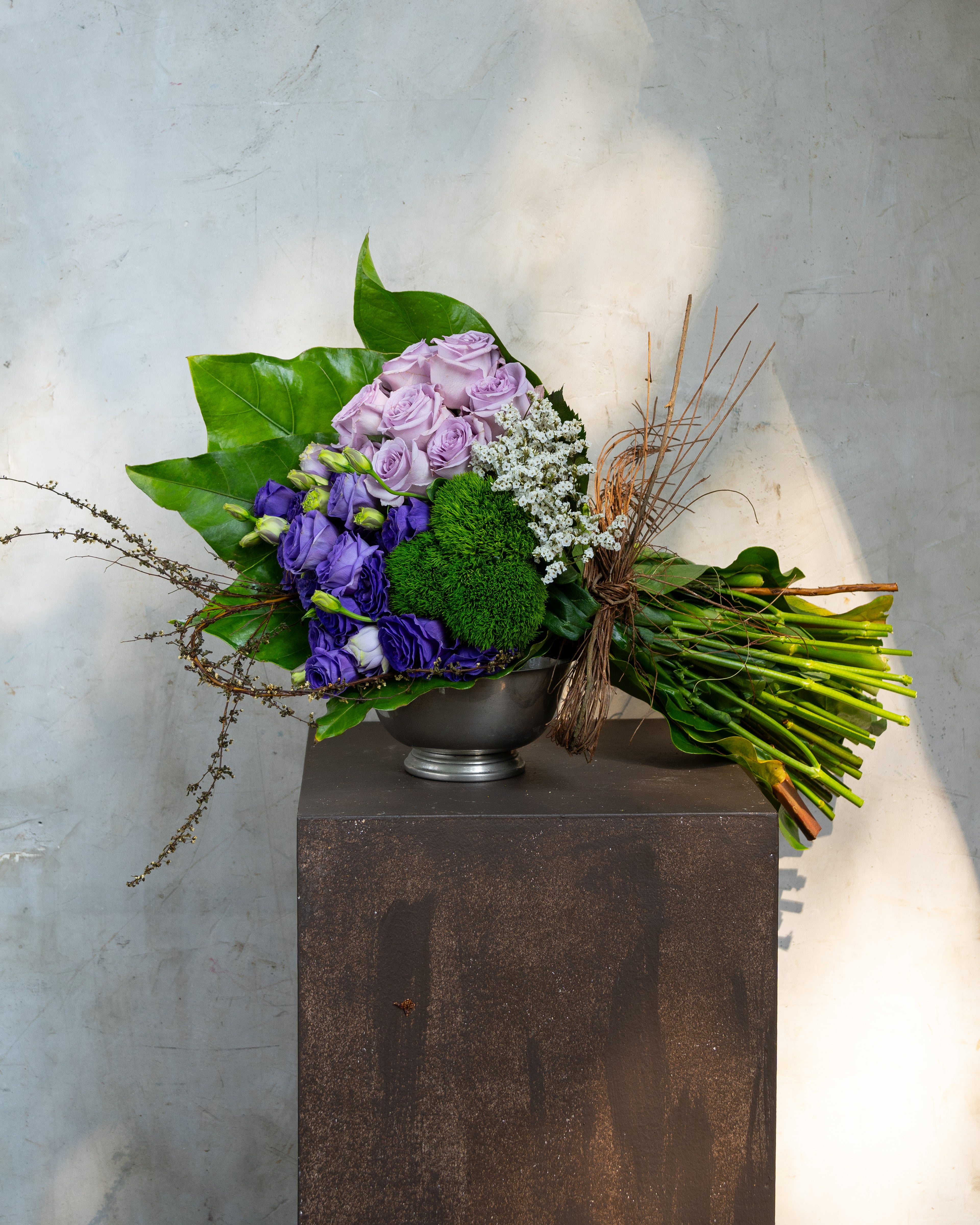 PURPLE ASIAN ROSES BOUQUET