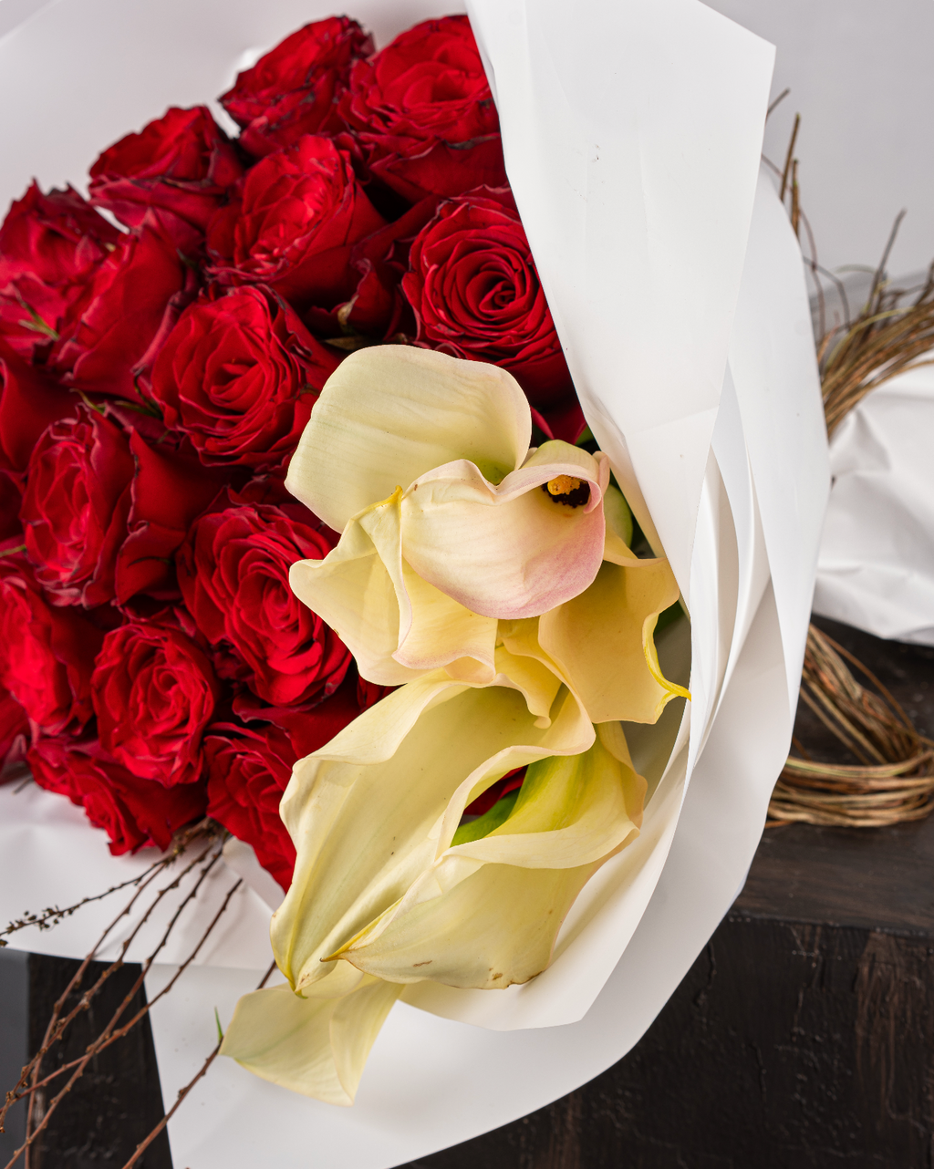 RED ASIAN BOUQUET