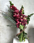 CYMBIDIUMS & LISIANTHUS BOUQUET